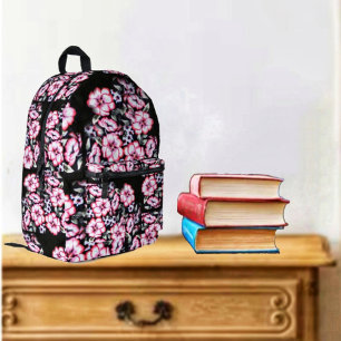 May Bloom Printed Backpack