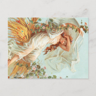 May Christmas be Bright and Happy, Antique Card