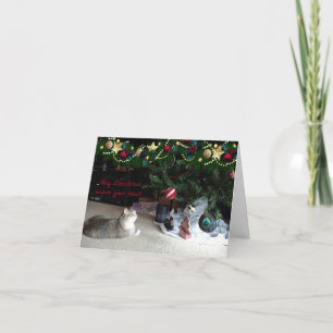 May Christmas Warm Your Heart Holiday Card