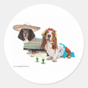 May Classic Round Sticker
