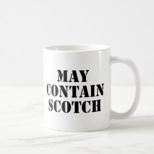 May Contain Scotch Coffee Mug