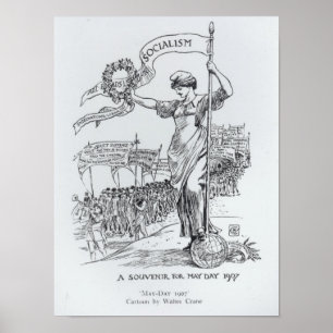 May Day, 1907 Poster