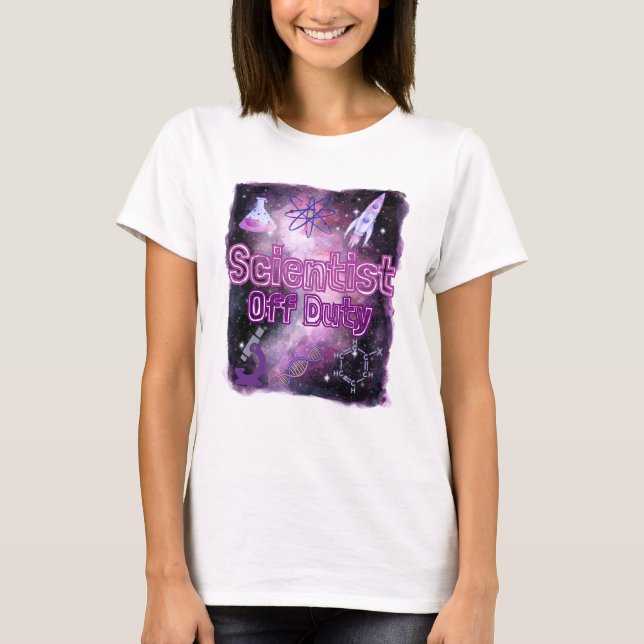 MAY DAY: SCIENTIST OFF DUTY T-Shirt (Front)
