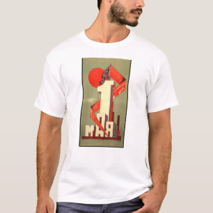 May Day The First Of May Socialist Worker Commu T-Shirt