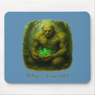 May Emerald – Forest Guardian Mouse Pad