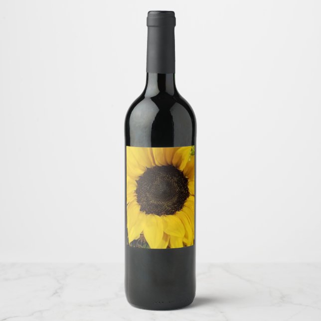 May every day be sunshine! wine label (Front)