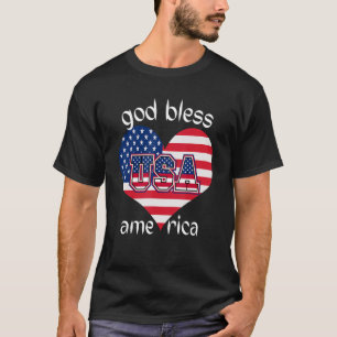 May God Bless America In These Hard Days T-Shirt