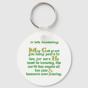 May God Grant You Many Years Key Ring