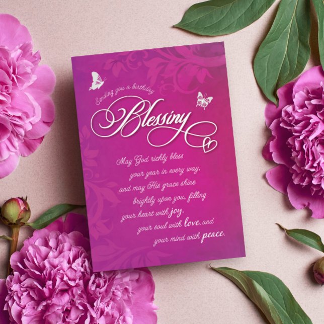 May God Richly Bless Your Year in Every Way Card (Creator Uploaded)