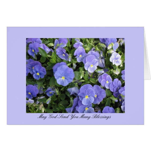 May God Send You Many Blessings (Front Horizontal)