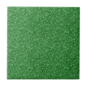 May Green Glitter Ceramic Tile