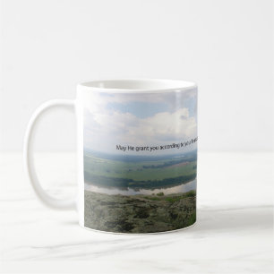 May he grant you the desires of your heart. coffee mug