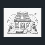 May House Holiday Postcard<br><div class="desc">custom</div>