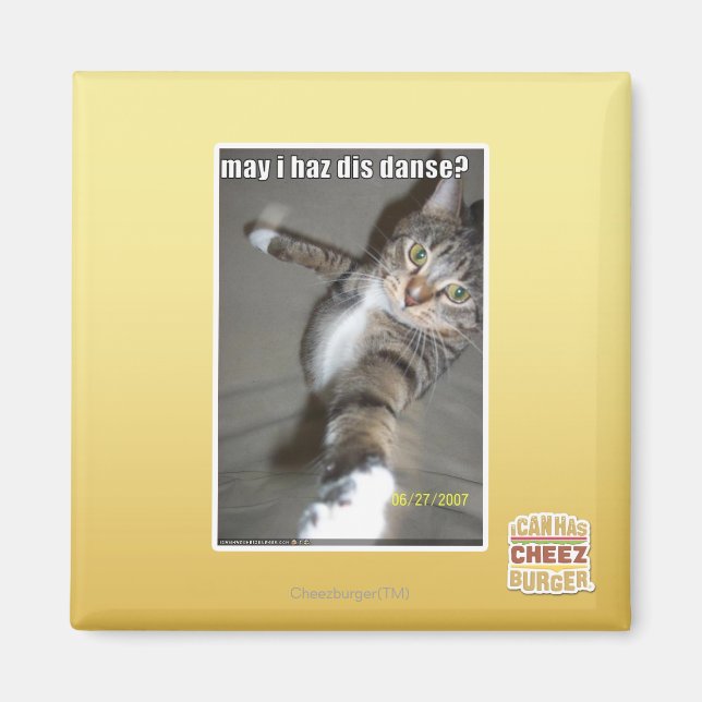 may I haz dis dance? Magnet (Front)
