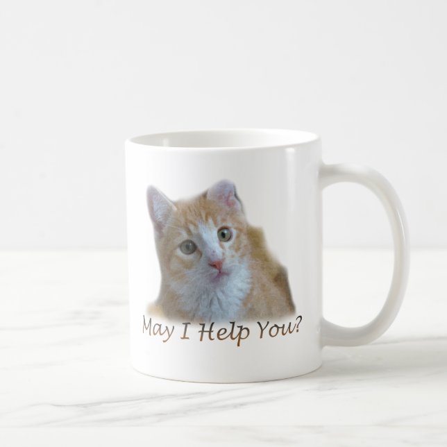 May I help you? Coffee Mug (Right)