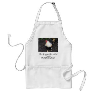 May I suggest the grilled veggies, apron