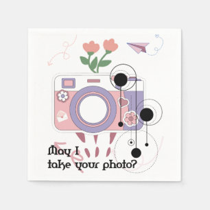 May I take your photo? Napkin
