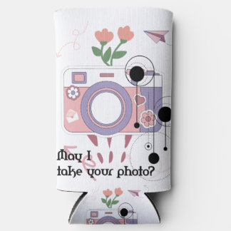 May I take your photo?  Seltzer Can Cooler
