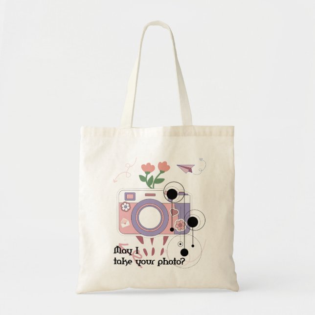 May I take your photo?  Tote Bag (Front)