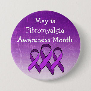 May is Fibromyalgia Awareness Button