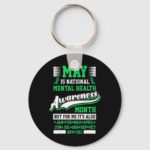 May Is National Mental Health Awareness Month Posi Key Ring