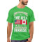May Live in USA Story Began in Canada Flag T-Shirt