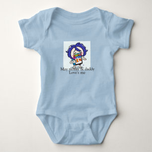 May Mummy & Daddy Love Me – Cute Baby Bodysuit