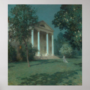 May Night - Willard Leroy Metcalf Fine Art Poster