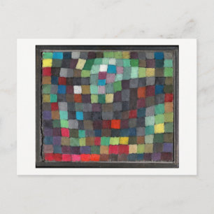 May Picture, by Paul Klee, 1925 Postcard