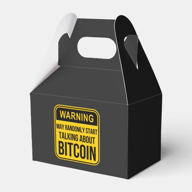 MAY RANDOMLY START TALKING ABOUT BITCOIN FAVOUR BOX (Front Side)
