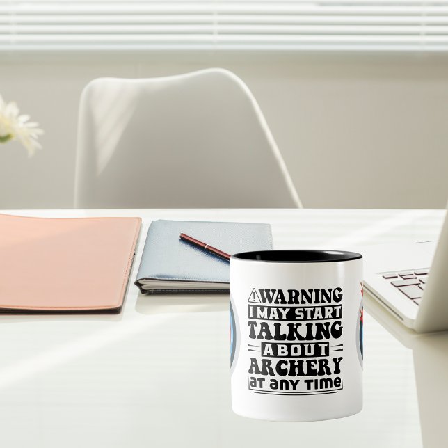 May Start Talking About Archery Coffee Mug (Creator Uploaded)