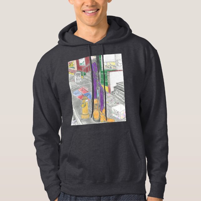 "May Street" sweat shirt (Front)