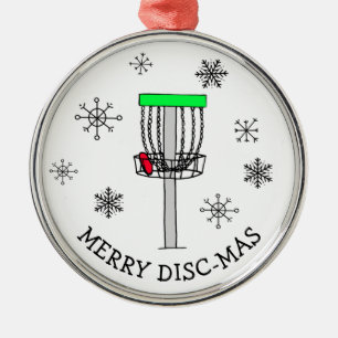 May the Course be with You, Disc Golf   Metal Ornament