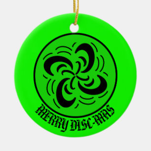 May the Course Be With You, Merry Disc-Mas Ceramic Ornament