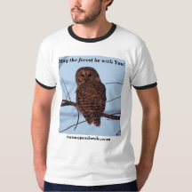 May the Forest be With You!  barred owl version