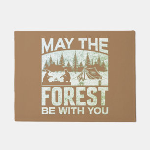 May The Forest Be With You Doormat