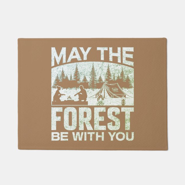 May The Forest Be With You Doormat (Front)