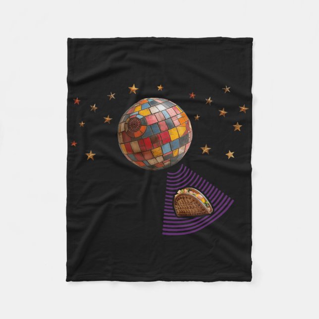 May The Fourth-cinco De Mayo Combo  Fleece Blanket (Front)