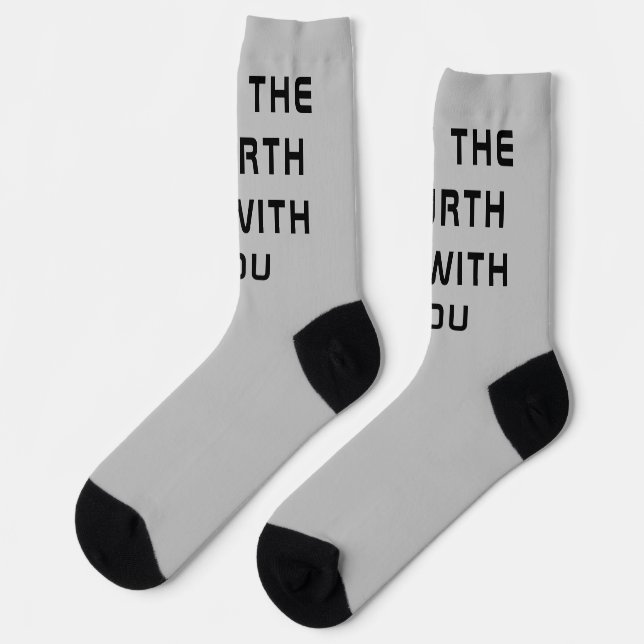 May the Fourth socks (Left)