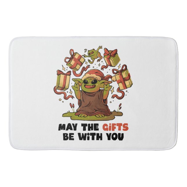 May the Gifts Be With You Bath Mat (Front)