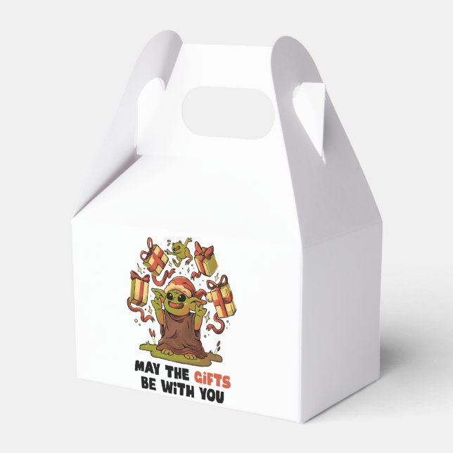 May the Gifts Be With You Favour Box (Front Side)