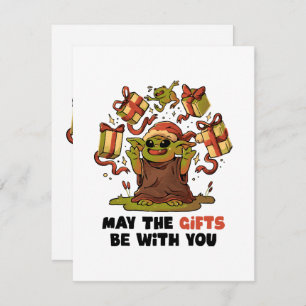 May the Gifts Be With You Holiday Card
