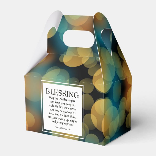 MAY THE LORD BLESS YOU Christian Favour Box (Front Side)