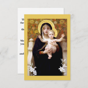 May the Lord bless you prayer card