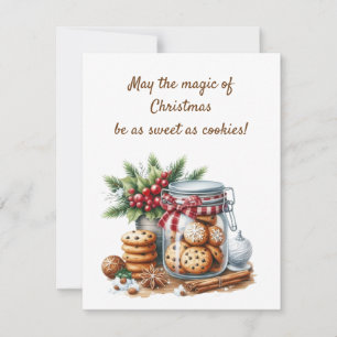 🍪✨ May the Magic of Christmas Be as Sweet as Cook Invitation