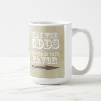 may the odds be ever in your favour coffee mug
