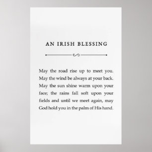 May The Road Rise To Meet You Poster