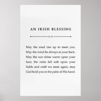 May The Road Rise To Meet You Poster