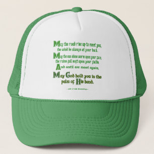 May the Road Rise To Meet You Trucker Hat