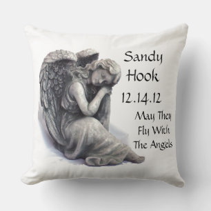 May They Fly With The Angels Cushion